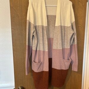 Madewell Multicolor Striped Cardigan